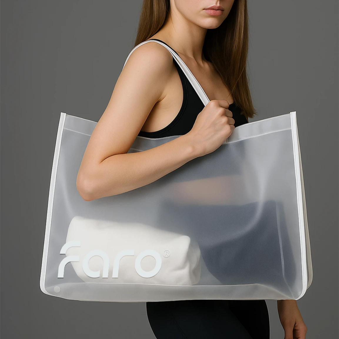 Era Mesh Tote Bag - White